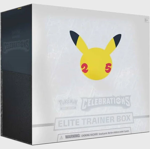 f6b3524974de2ed2cb020924e13d48f77781c50b0c6df74ed01661f73158ba88 Pokemon Celebrations Elite Trainer Box with 10 Booster Packs, Greninja Foil Card, 65 Sleeves Energy Cards