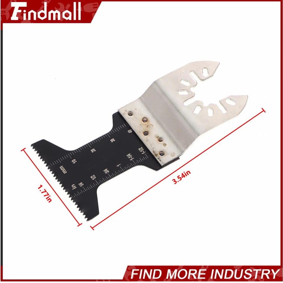 f6c12f7c15a99574159a714ef4e7a65aaf700ca7d38a0e95a549c6f6e3b33800 KNACK - Findmall 14 Pieces Oscillating Multi Tool Saw Blades