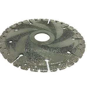 KLYNE - 4.5-Inch Segmented Laser Welded Diamond Blade For Cutting Ductile In Wet/Dry
