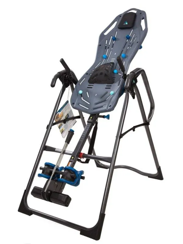f8365c4f83e4de6d5742240d25ddab3f62fff4dc3d11654d1930bfd11932de31 Teeter FitSpine X3 Inversion Table with Back Pain Relief