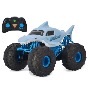Monster Jam Official Megalodon Storm All-Terrain Remote Control Monster Truck