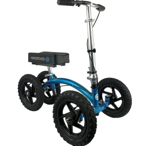 New KneeRover Quad All Terrain Knee Walker in Metallic Blue(Default Title/10 Pound (Pack of 1))