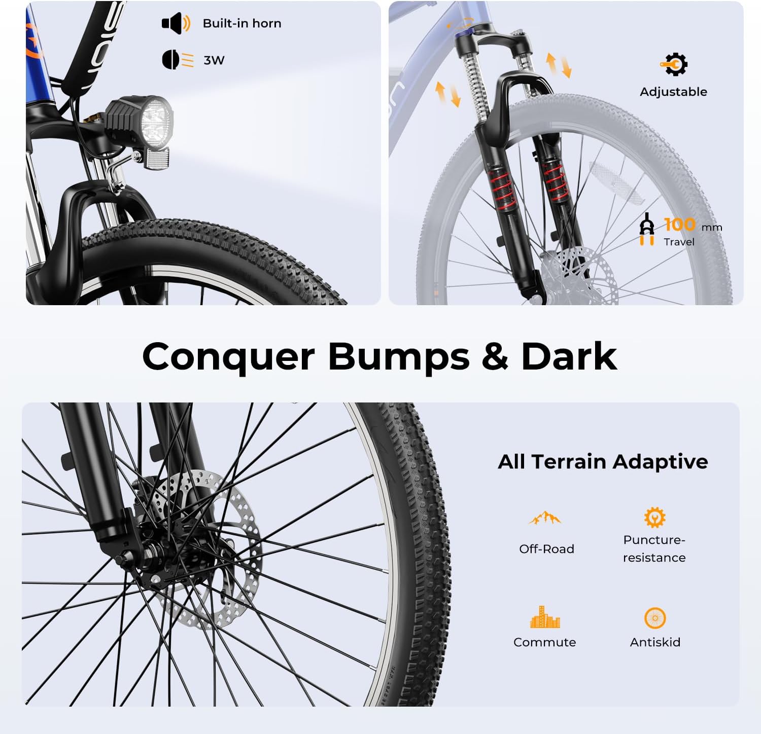 f971b2af772d2ef596e8895dd77185ac23f9ea3d70945850c8497a0ecfd4fb93 Eb5 Electric Bike 500W Motor 40Miles 20Mph(Dark/Standard)