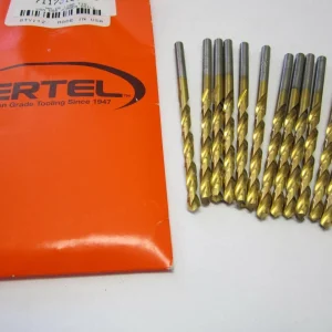 KLYNE - Lot Of 12 #16 High Speed Jobber Length Drill Bits 118 Degree Tin
