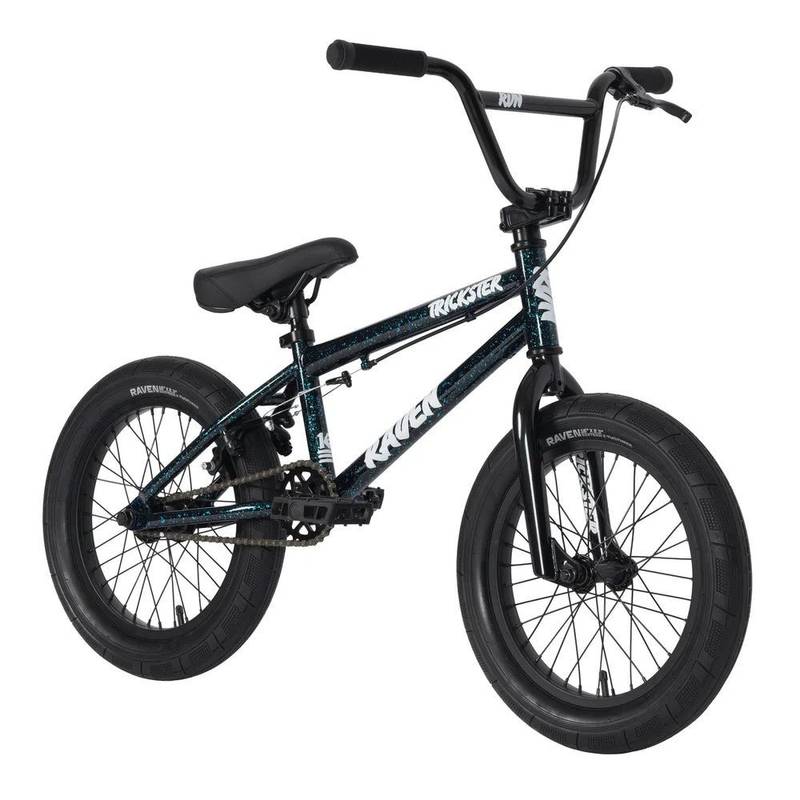 f9af0ae3100a84a61b312c09bb0e7e30babbf17fe6a9b4b2e670ca4b6c804c6d Raven Trickster 16 Inch Bike