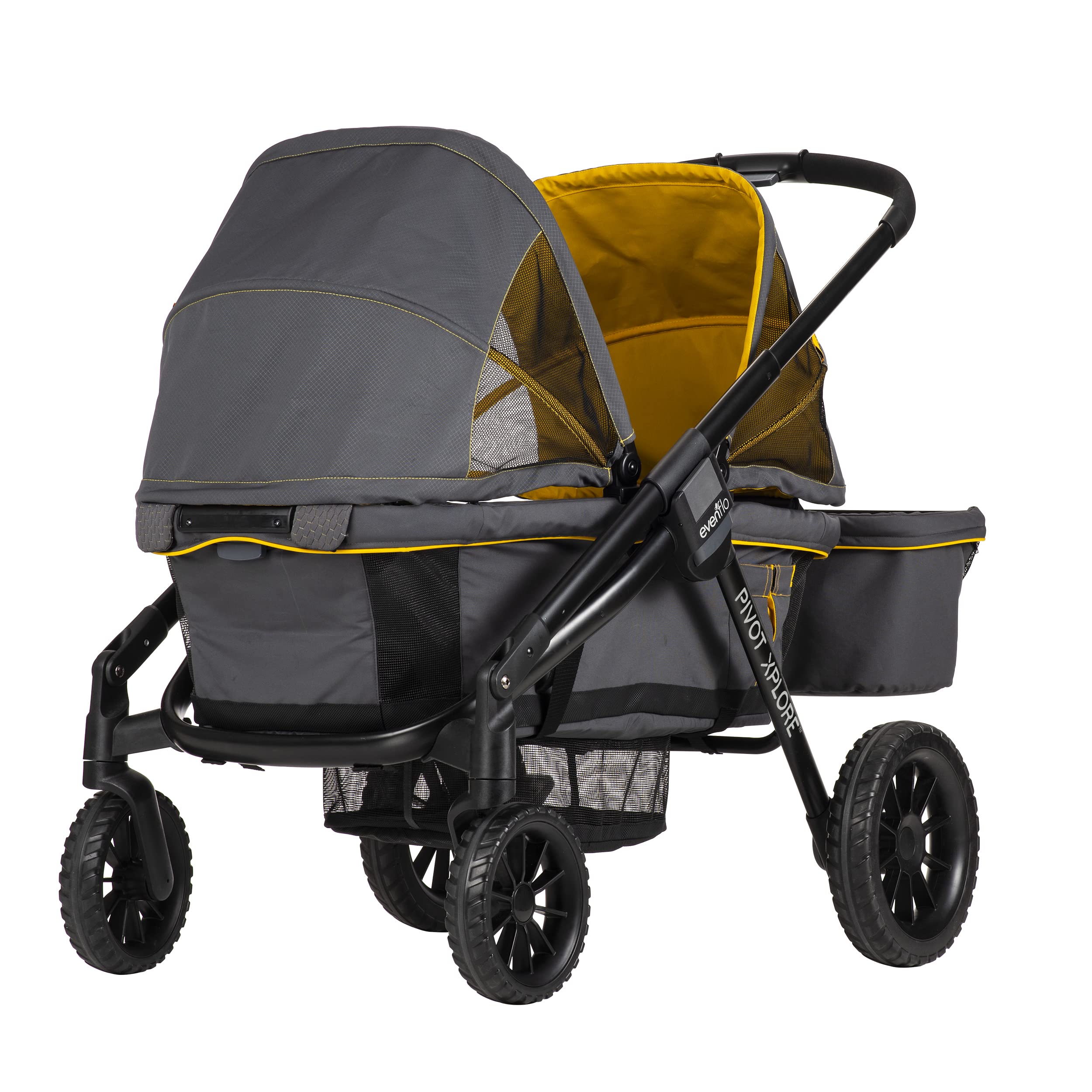 fbf4e1f46c679dd33f63ff39dad23c191216b1183a2a670bfda984fbde9dc3a0 Evenflo Pivot Xplore All-Terrain Stroller Wagon