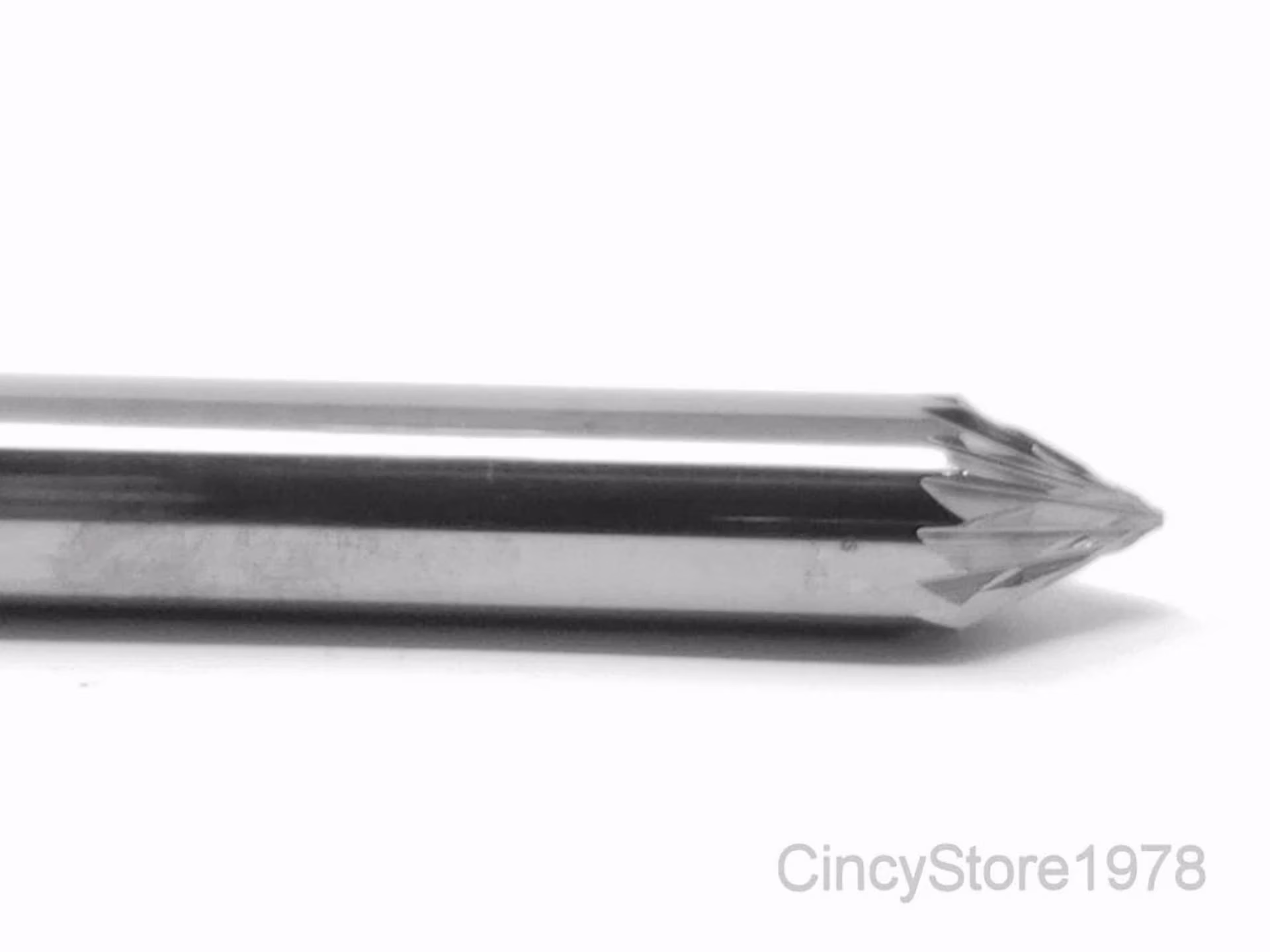 KLYNE - Sj1D Cone Shape Tungsten Carbide Burr Bur Cutting Tool Die Grinder Bit 1/4" New
