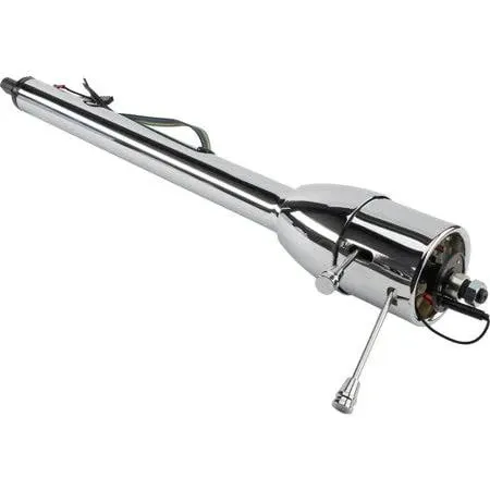 fdce626ec788d38840d61b84dcbc321ce1e55c19e8a268983cdee6c05ef3f4bf Speedway Motors 91032976 Standard GM 5-Position Tilt Steering Column, 33 inch Long, Chrome