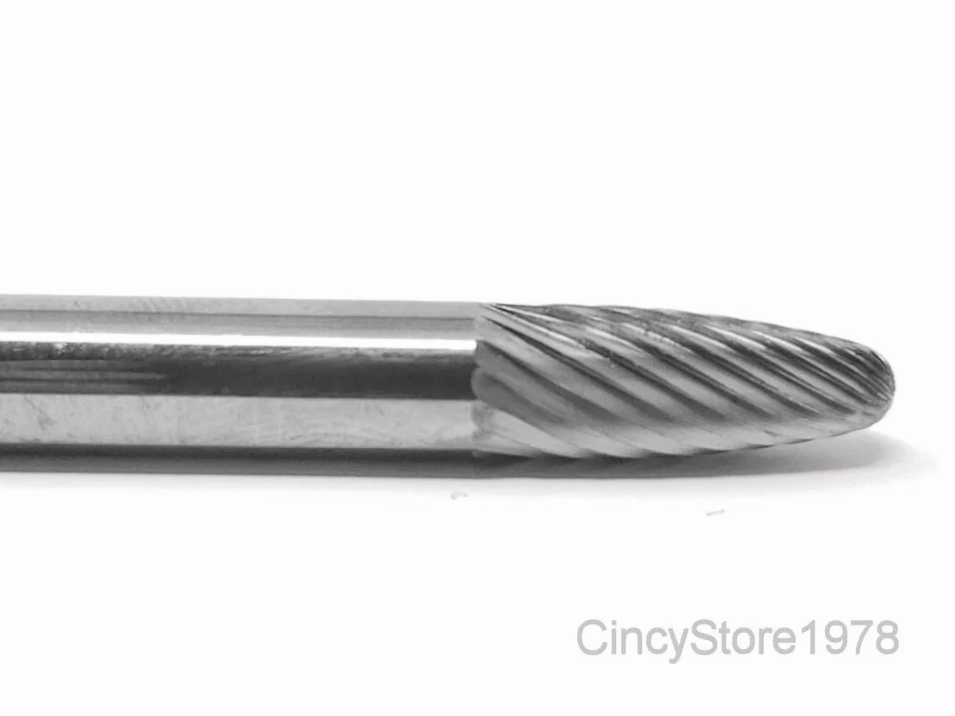 fde4a4869d56f92fec98304c52e65dc2ecefbed3fd2688310fdf53d736f5a31f KLYNE - Sf1S Tree Shape 1/4" Carbide Burr Bur Tool Die Grinder Bit 1/4" Shank