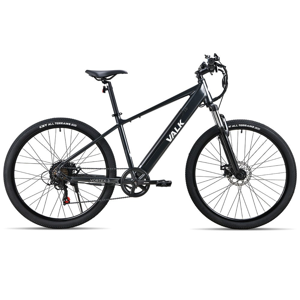 ffec1c2585fff81acf4a0c3a94149c360505c39e4df2929824a9fcbf800951ca VALK Vortex 3 Electric Bike, Medium Frame Mountain ebike, Gunmetal Grey(Default Title)